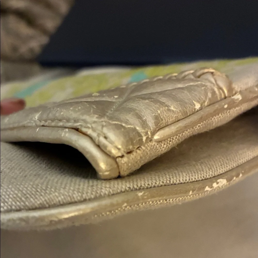 Vera Bradley Beige‎ Clutch and Wallet with Blue Bird Design